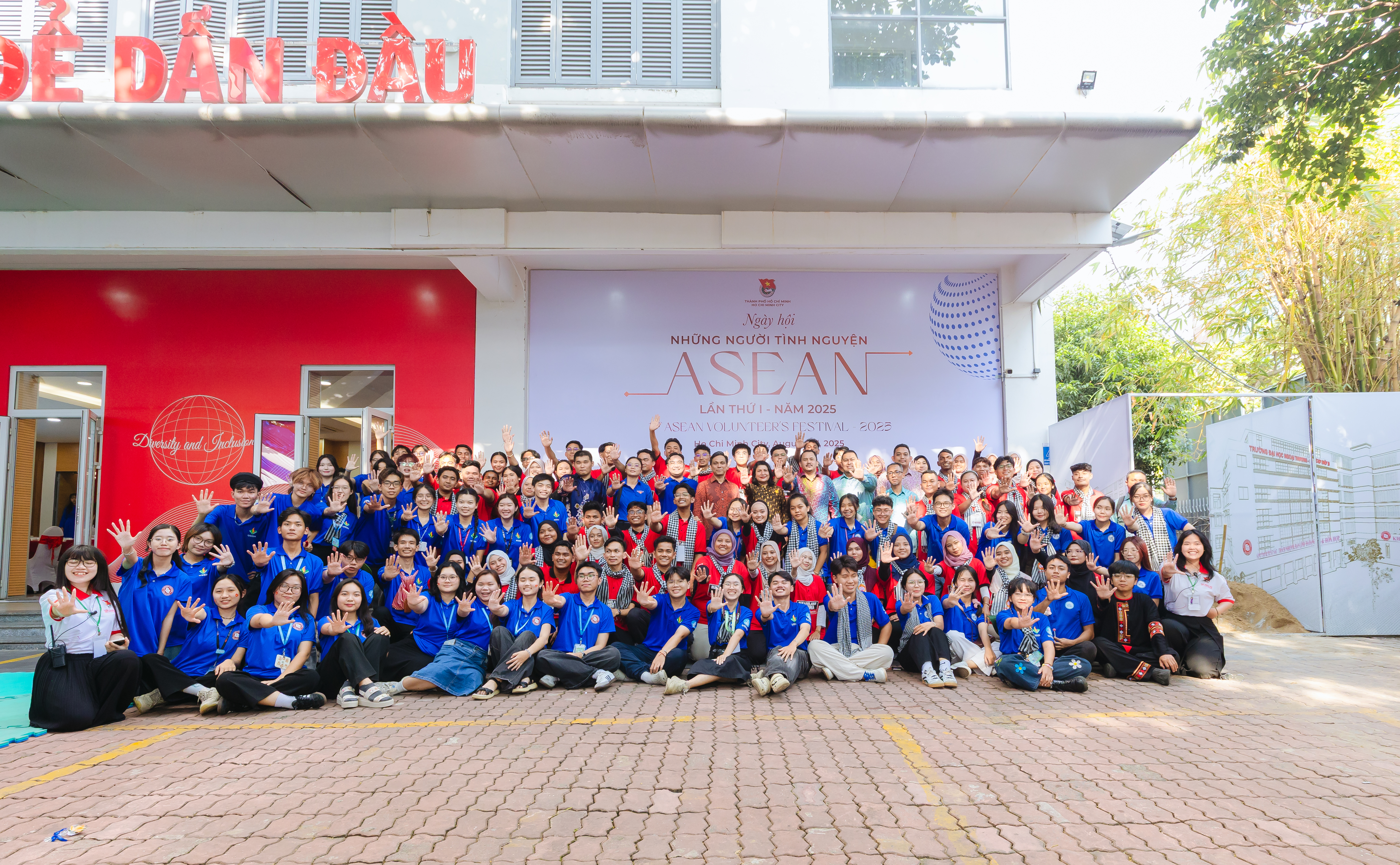 YSS delegation at the ASEAN Volunteers Festival 2025 in Ho Chi Minh City, Vietnam